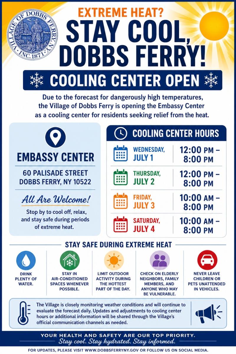 Cooling Center Open